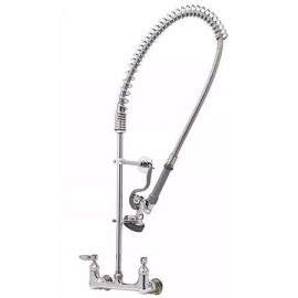 Llave De Prelavado Mezcladora A Pared De 8″ T&S B-0133-B