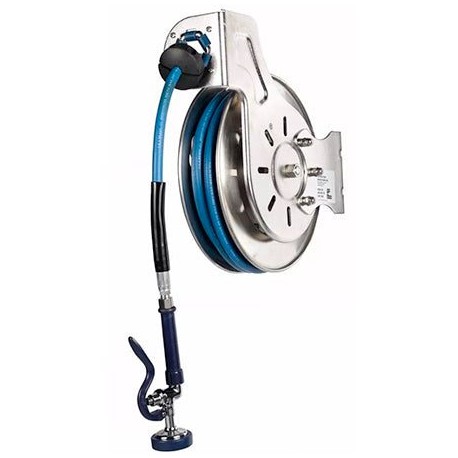 Carrete Acero Inoxidable Con Manguera T&S B-7132-01